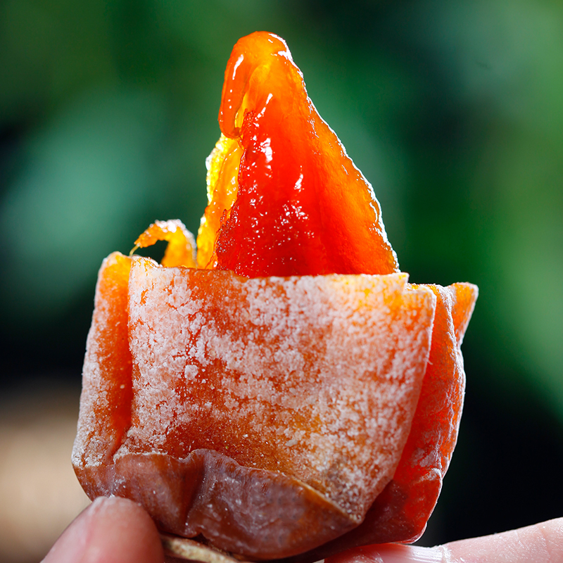 柿柿红富平柿饼霜降小方盒260g*2盒流心霜降吊柿饼子农家自制富平柿饼官方正品高清大图