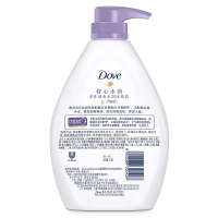 多芬(DOVE)清爽水润沐浴露 舒心水润 730g 各种肤质 成人[联合利华]