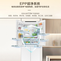 海尔(Haier)[山茶花系列]506升 迭代升级 全空间保鲜零嵌 506WGHTD14GYU1(白)
