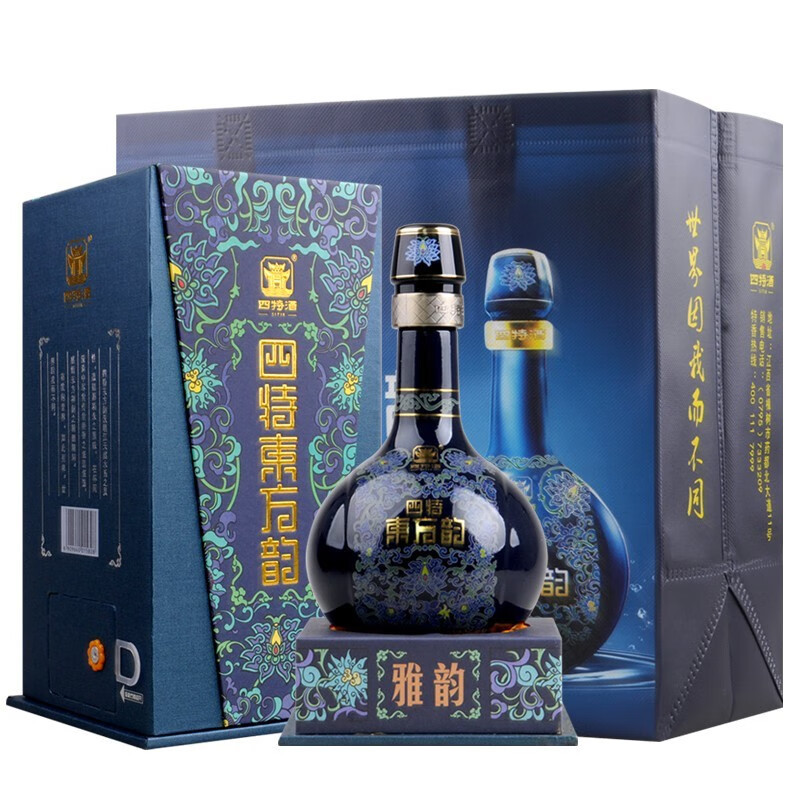 四特酒东方韵雅韵特香型白酒52度500ml单瓶装