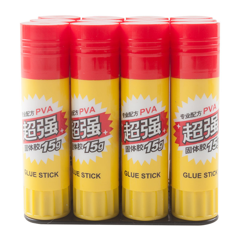晨光 (ASG97154) 强力15g高粘固体胶棒快干耐用胶棒 12支装