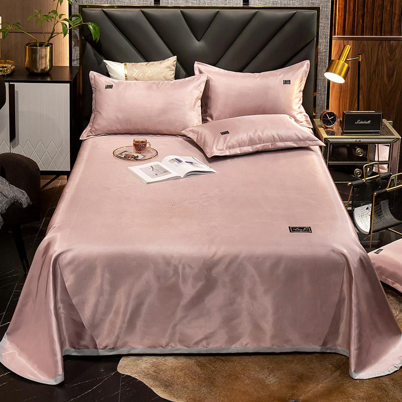 家柏饰(CORATED)冰丝凉席1.8m床三件套可水洗折叠夏季空调软席子1.5米可机洗1.2米 加厚不起球-浅豆沙 1.5m（5英尺）床