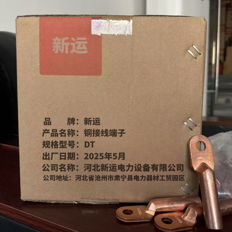 新运 铜接线端子 DT-10 个高清大图
