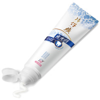 片仔癀 瓷光白牙膏(冰沁桃花)155g*3支家庭装亮白清新口气改善口腔红肿上火牙膏