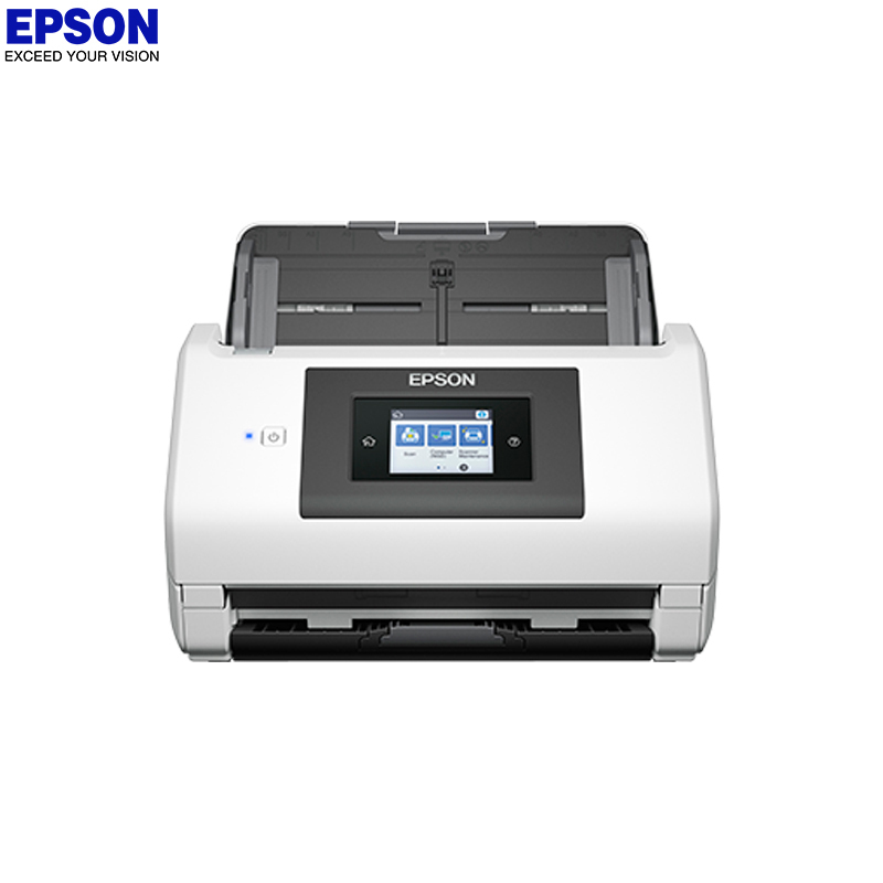 爱普生(EPSON)DS-780N A4 馈纸式双面高速彩色扫描仪(白色)