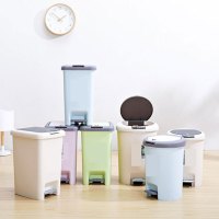 脚踩垃圾桶家用客厅卧室有盖厨房带盖卫生间创意脚踏式垃圾筒简约清洁用品清洁工具