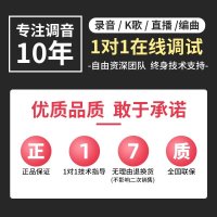 YAMAHA雅马哈AG03AG06调音台带声卡电脑手机网络直播家用K歌 AG06+AKG C214