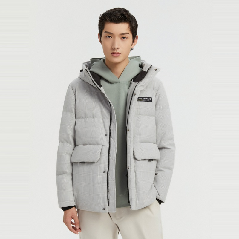 波司登2020年新款男连帽短款面包服羽绒服外套B00145221