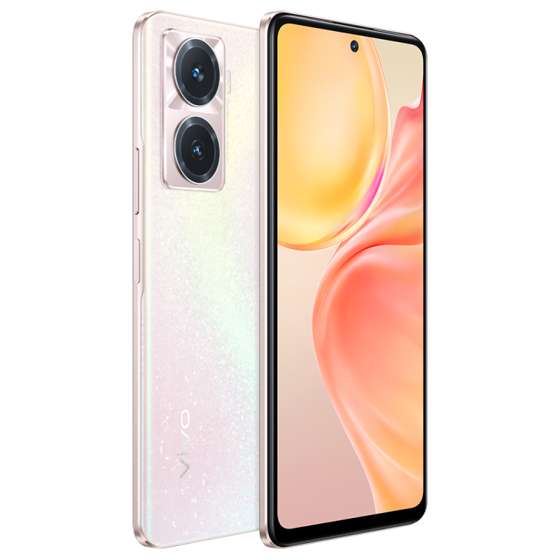 vivo Y77 12GB+256GB 晶钻粉 5G全网通手机天玑930芯片80W双芯闪充5000万超清影像120Hz护眼原色屏拍照游戏学生手机