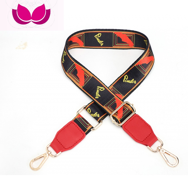 七斓单肩包带加宽包带宽肩带斜挎包包带子女包背带配件民族风肩带百搭
