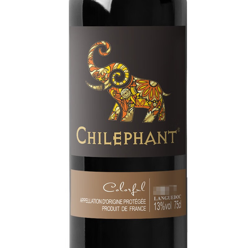 智象炫彩朗格多克珍藏aop干红葡萄酒750ml6整箱法国原瓶进口
