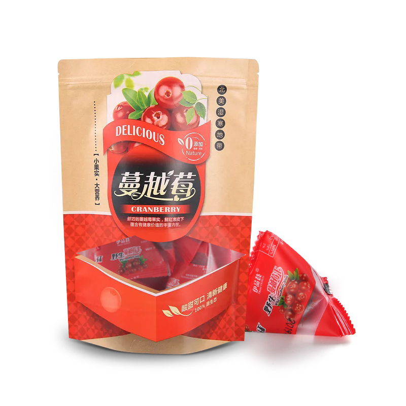 伊品荟 蔓越莓果干250g 水果干休闲小零食烘焙原料,蜜钱水果干