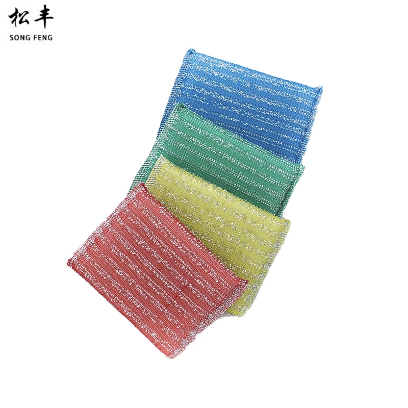 松丰 清洗海绵布洗碗布百洁布 MJB-12 4块 包