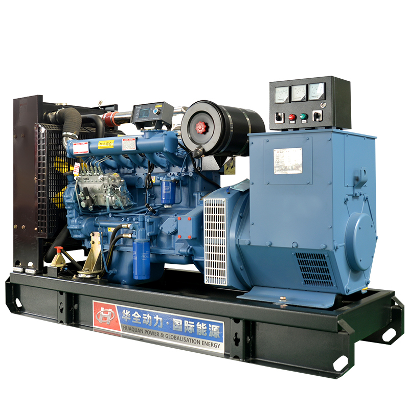 华全(Huaquan)山东R6105柴油发电机组100kw 无刷免维护型发电机器100千瓦 移动静音拖车三相无刷发电机组