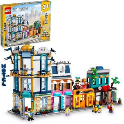乐高(LEGO)乐高创意主街3合1拼装积木玩具31141城市建筑艺术街景模型含6个小人