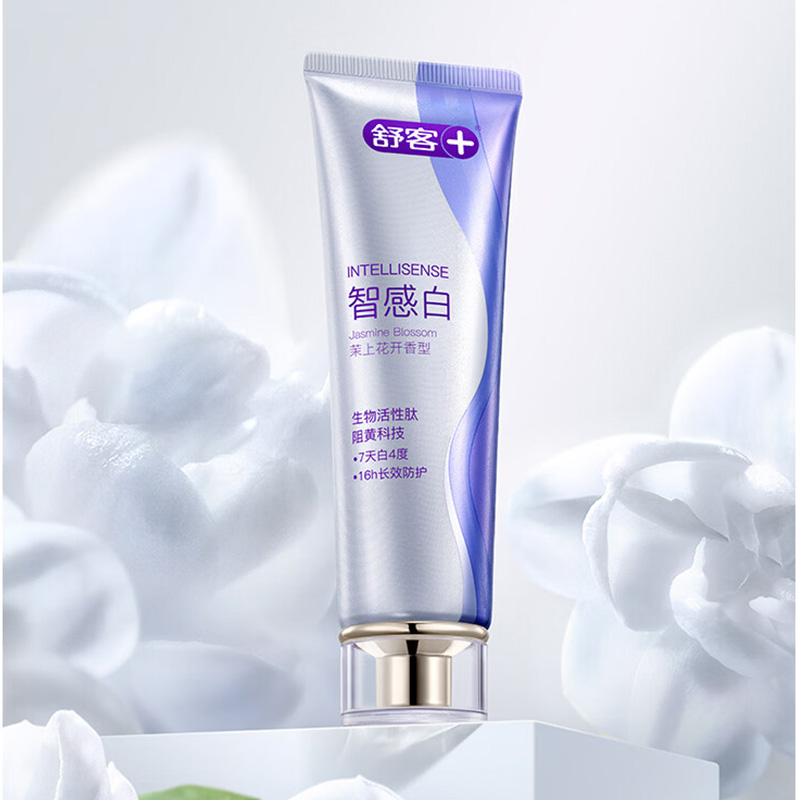 舒客 智感白牙膏 茉上花开香型 120g