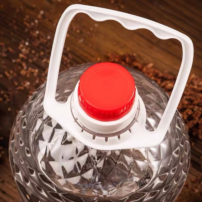 [ZB]泸州老窖红高粱酒52度5L散装酒桶装白酒纯粮食酒泡药酒约十斤装高清大图