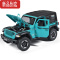 真智力仿真JEEP吉普牧马人车模型越野车合金玩具车男孩大号汽车模型玩具