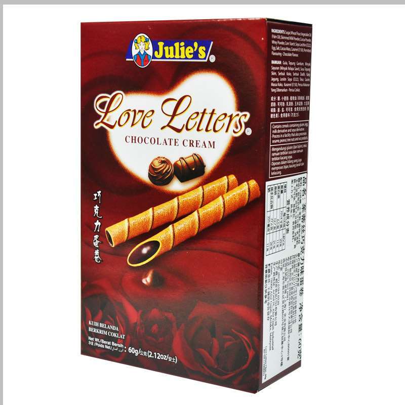 茱蒂丝巧克力味蛋卷120g