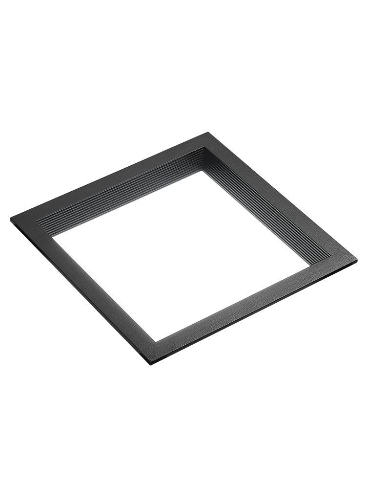 格栅灯15x15网格5寸嵌入式10*10正方形筒灯斗胆射灯黑色隔珊灯led