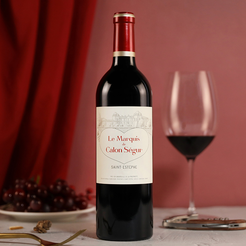 2019年爱之酒法国原瓶进口三级庄凯隆世家副牌干红葡萄酒 Calon 750ml 单支装