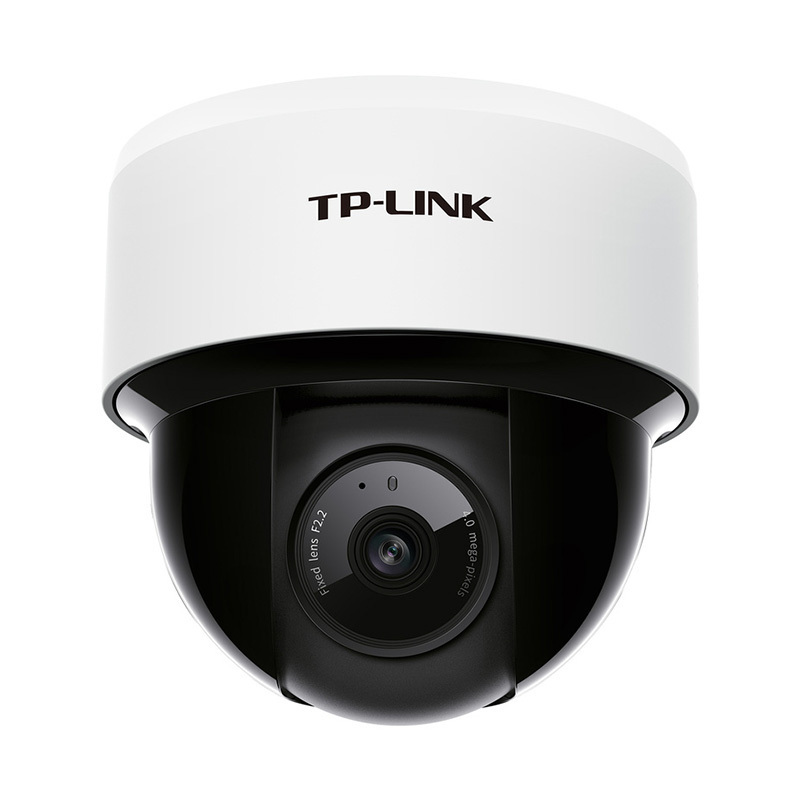 TP-LINK TL-IPC44K-4 高清400万监控无线摄像头半球网络摄像机语音对讲红外夜视智能人形侦测/不含SD卡