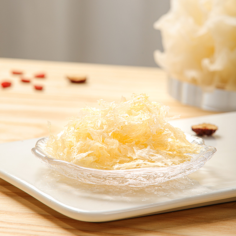 黄金果农高山银耳礼盒H1精选干货礼盒250克9个月保质期健康美味国产生鲜礼品高清大图