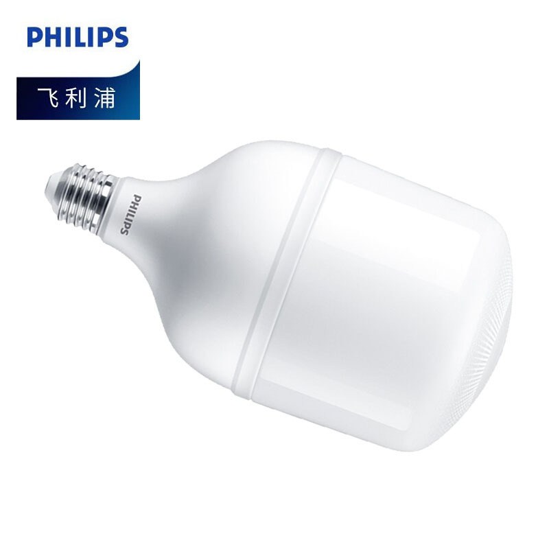 PHILIPS 大功率LED灯泡球泡E27 50W冷光6500K 1个 单位:个