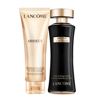 兰蔻(LANCOME)黑金臻宠女士面部护肤套装礼盒紧肤淡纹(菁纯洁面+美容液)