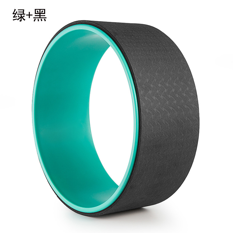 米奇喵环保瑜伽轮后弯神器达摩轮按摩滚筒普拉提瑜伽圈 瑜伽轮(颜色备注)