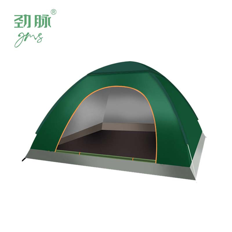 劲脉 全自动露营帐篷 天蓝-200*200*130CM 顶高清大图