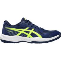 亚瑟士(ASICS)男鞋透气网面舒适减震室内健身训练鞋 Blue_expanse/Safety_yellow 42.5