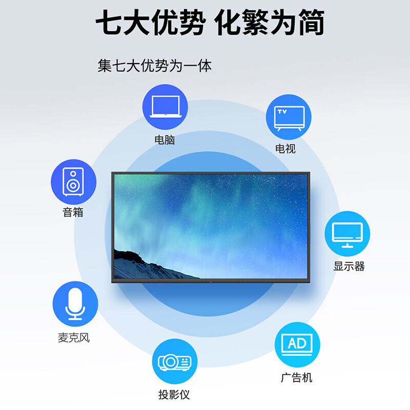 鸿合(HiteVision)98英寸教学一体机会议平板 HD-98K2