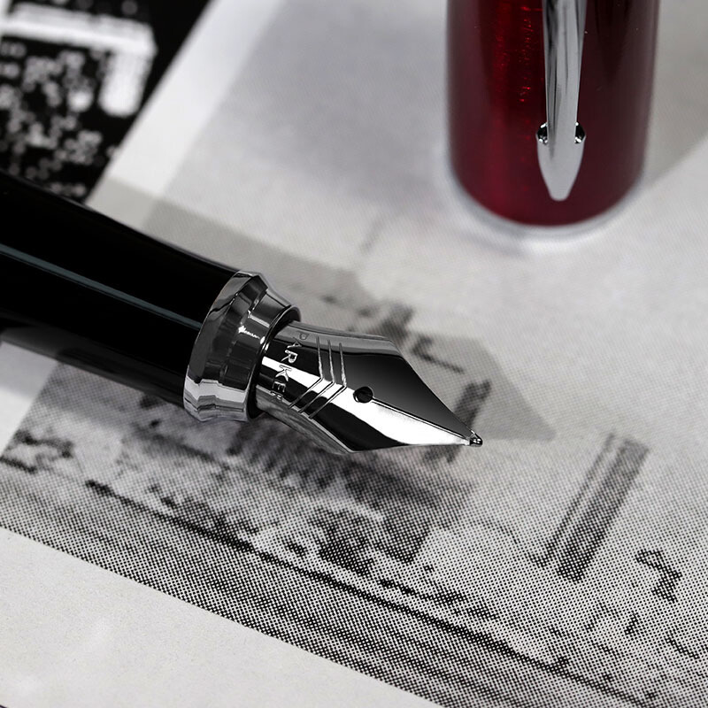 派克钢笔签字笔新款都市粉红白夹商务办公定制时尚简约