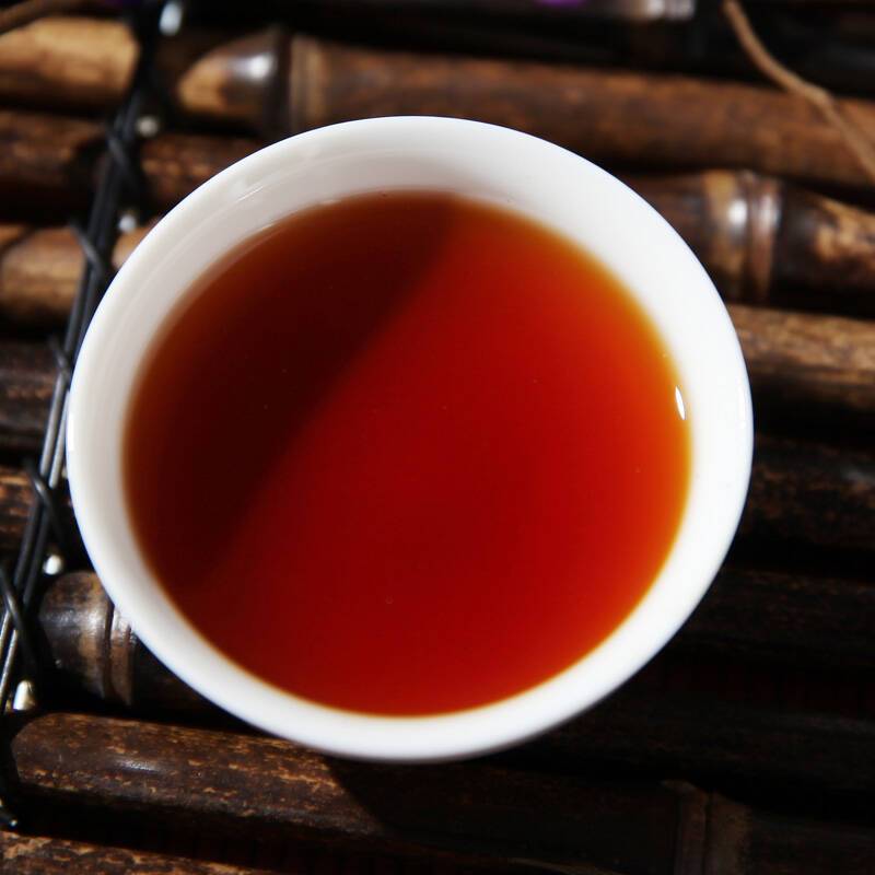 中茶 湖南安化黑茶 2017年鸡茗送福鸡年生肖手筑茯砖茶1kg
