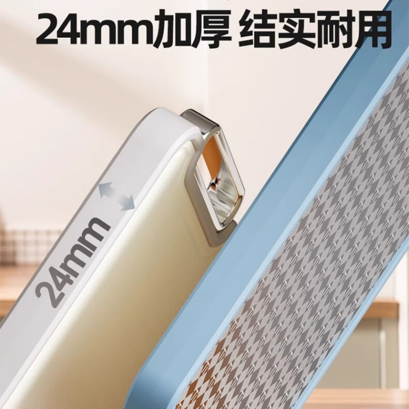 康巴赫菜板双面使用密点防滑结实耐用BH-1571Pro(颜色随机)高清大图