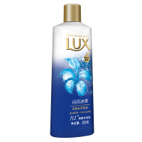 力士(Lux)沐浴露 爽肤沐浴乳 闪亮冰爽200ml 清新薄荷醇 加拿大冰河泥[联合利华]