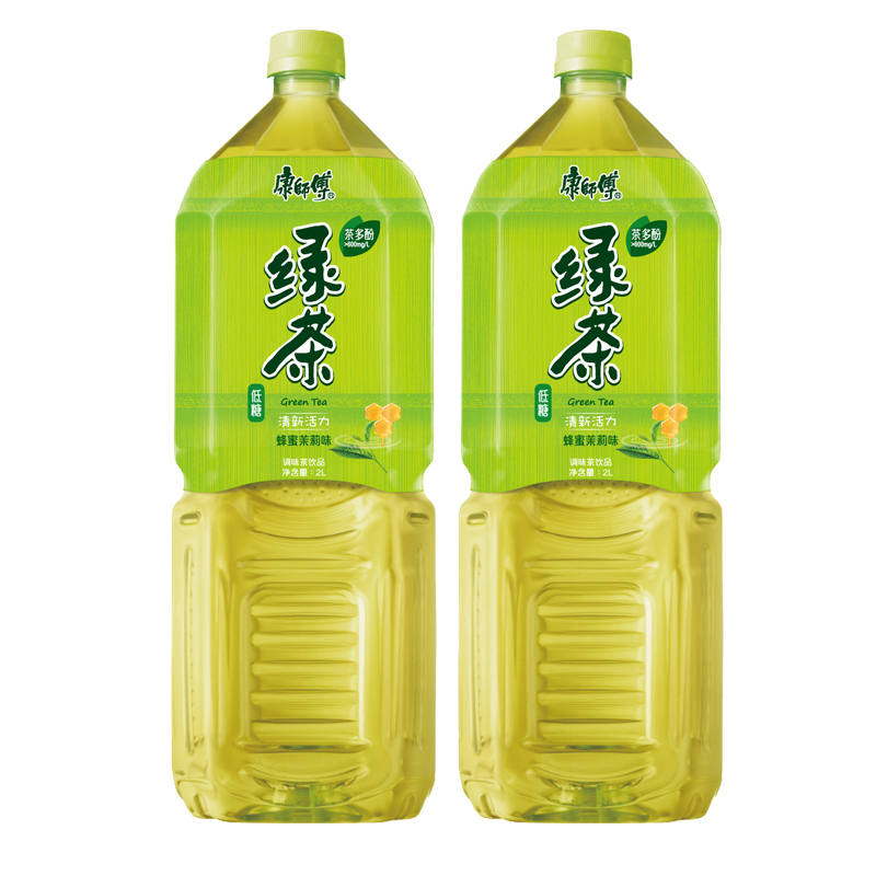 康师傅绿茶饮品2l