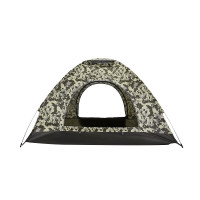 苏宁极物户外帐篷用品野营加厚超轻便3-4人手抛帐篷