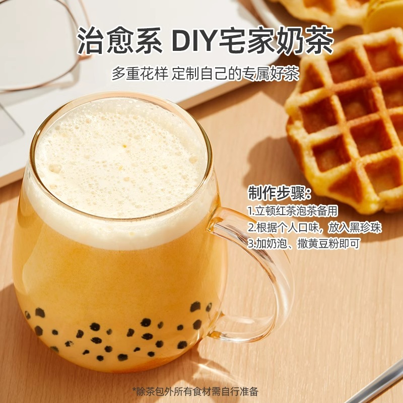 立顿 绿茶叶奶茶原料黄牌泡茶包2g*100包高清大图