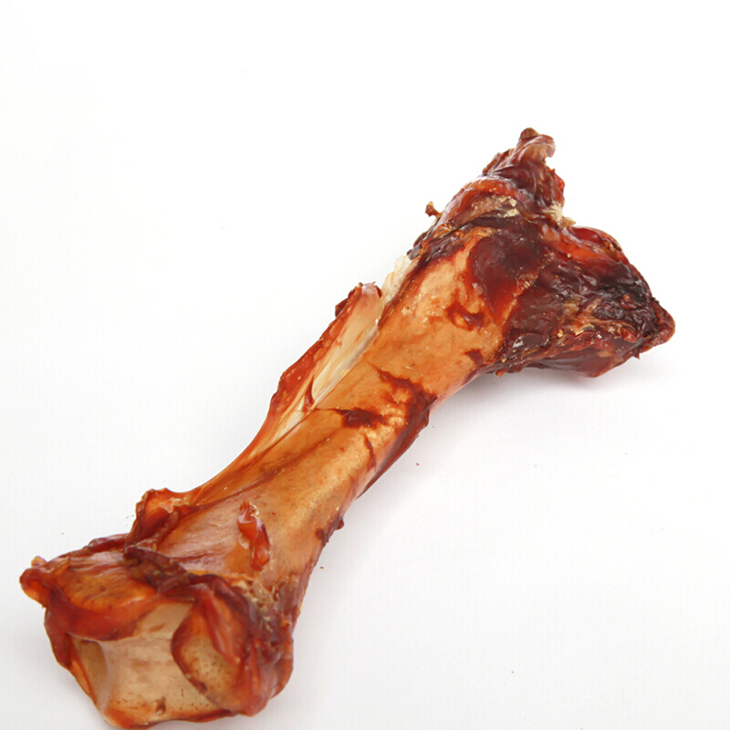 蒙贝(monbab) 狗狗磨牙牛棒骨带肉骨头金毛德牧磨牙棒耐咬带肉牛骨狗零食 大号