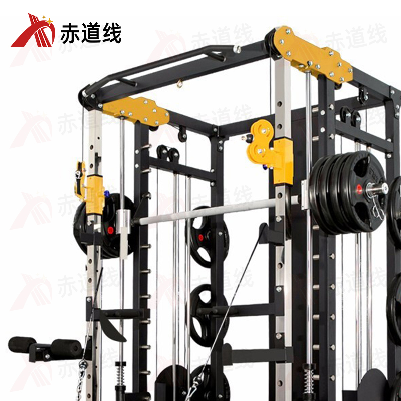 赤道线 史密斯机健身器材龙门架综合训练器深蹲卧推架 CDX-A710S-ADS934高清大图
