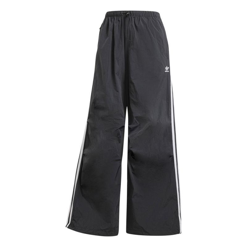 Adidas/阿迪达斯高弹力运动长裤女宽松工装风束脚裤户外休闲三 st
