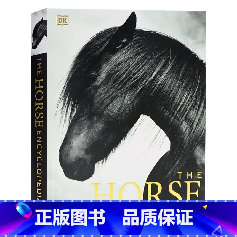 【正版】DK马类图解百科全书 The Horse Encyclopedia 英文原版马类品种 进化解剖起源知识 护理喂