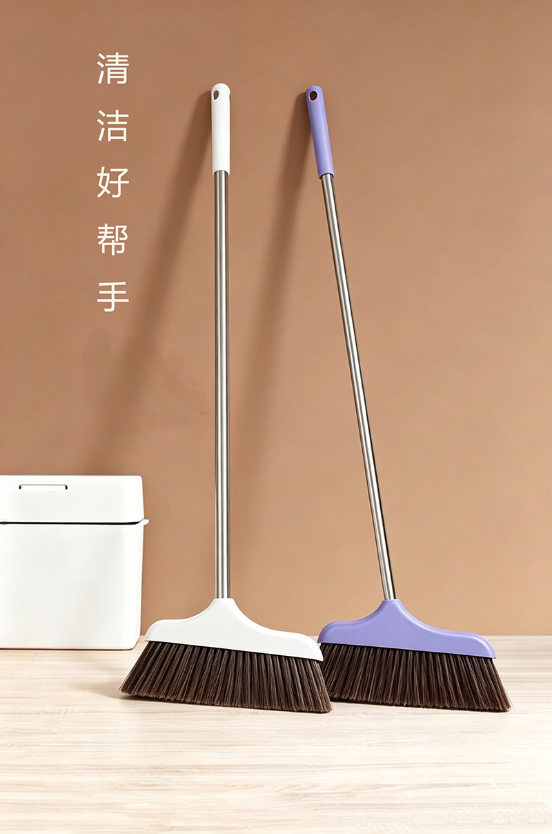 田园思 塑料软毛扫把 YZP-SBRM02 个高清大图