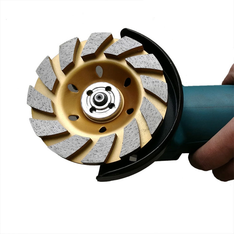 闪电客金刚石磨盘角磨机打磨片大理石材水泥地磨片混凝土墙地坪磨轮碗