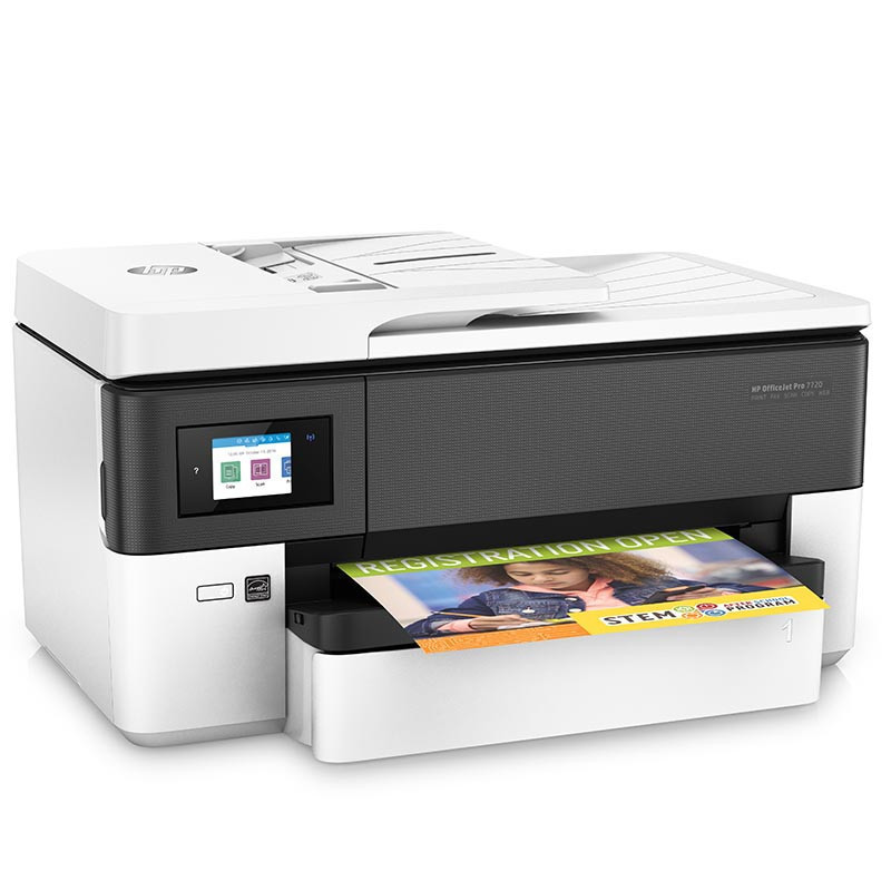 惠普(HP)7720 A3彩色喷墨照片打印机一体机 A3自动双面打印高效办公 文档文件试卷打印 家用办公商用 手机无线惠普打印机(A3打印A4复印扫描传真)替代7730 套餐二