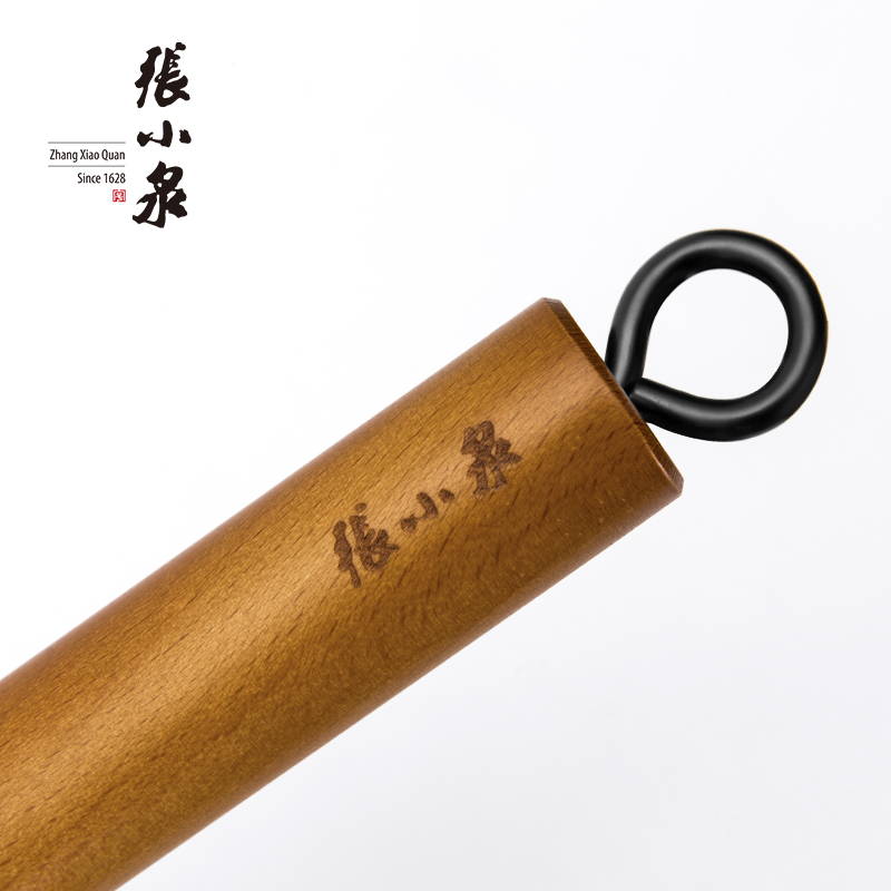 张小泉 真不锈铁铸32CM炒锅家用无涂层 C30210100