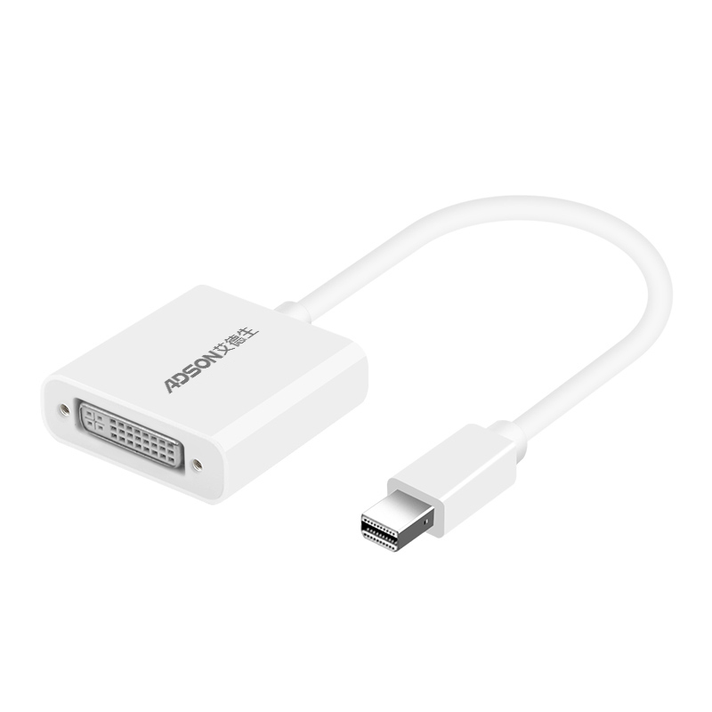 ADSON艾德生MiniDP转DVI24+5 转换器迷你Displayport转接线电脑电视转换高清线