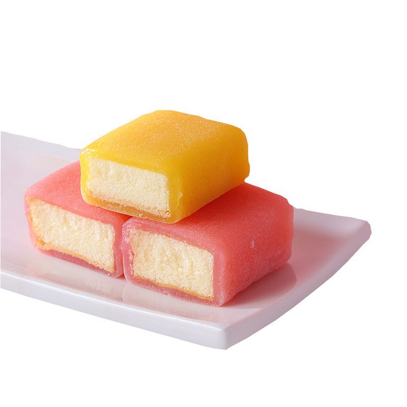 佬食仁 [奶盖冰皮蛋糕350g约6包] 小面包零食蛋糕早餐食品休闲懒人速食夜宵充饥零食小吃